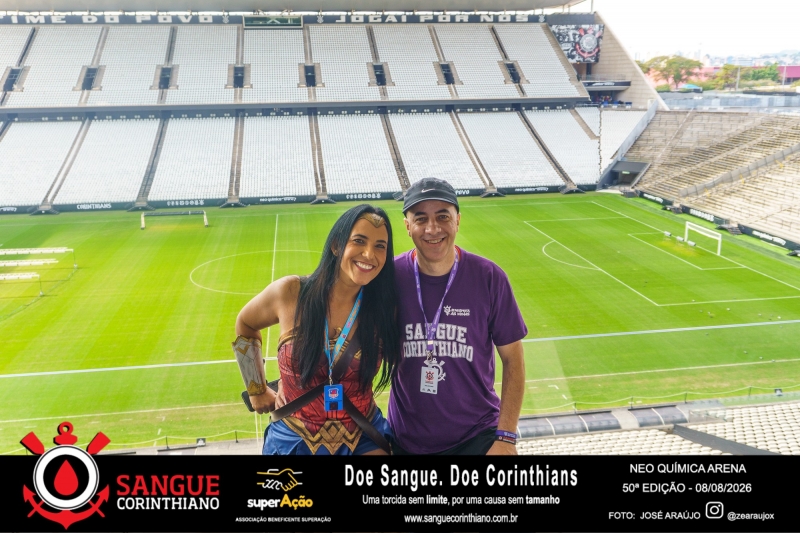 50º Edição - Campanha Sangue Corinthiano - Neo Quimíca Arena - 08 de Agosto 2026