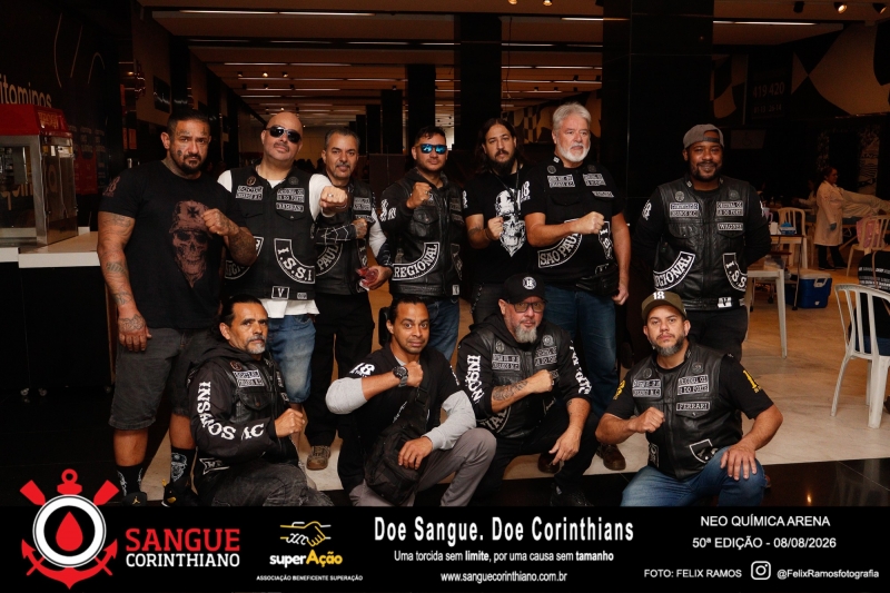 50º Edição - Campanha Sangue Corinthiano - Neo Quimíca Arena - 08 de Agosto 2026