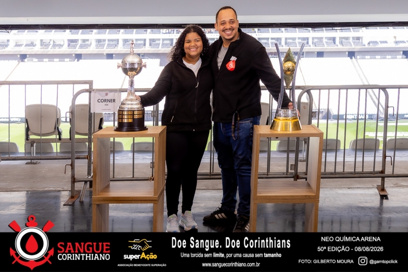 50º Edição - Campanha Sangue Corinthiano - Neo Quimíca Arena - 08 de Agosto 2026