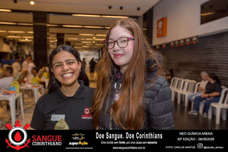 50º Edição - Campanha Sangue Corinthiano - Neo Quimíca Arena - 08 de Agosto 2026