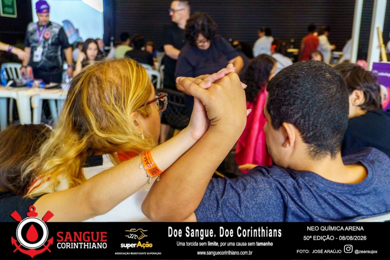 50º Edição - Campanha Sangue Corinthiano - Neo Quimíca Arena - 08 de Agosto 2026