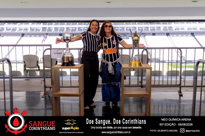 50º Edição - Campanha Sangue Corinthiano - Neo Quimíca Arena - 08 de Agosto 2026