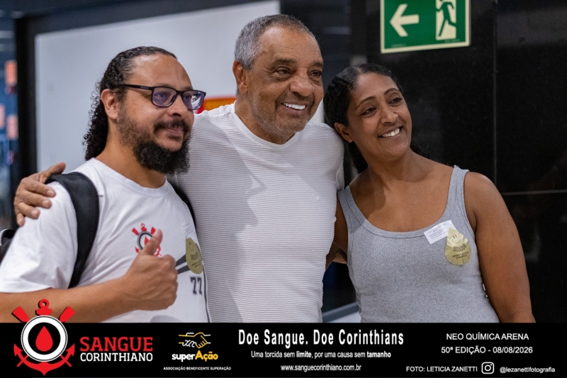 50º Edição - Campanha Sangue Corinthiano - Neo Quimíca Arena - 08 de Agosto 2026
