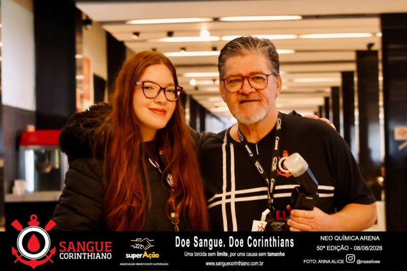 50º Edição - Campanha Sangue Corinthiano - Neo Quimíca Arena - 08 de Agosto 2026