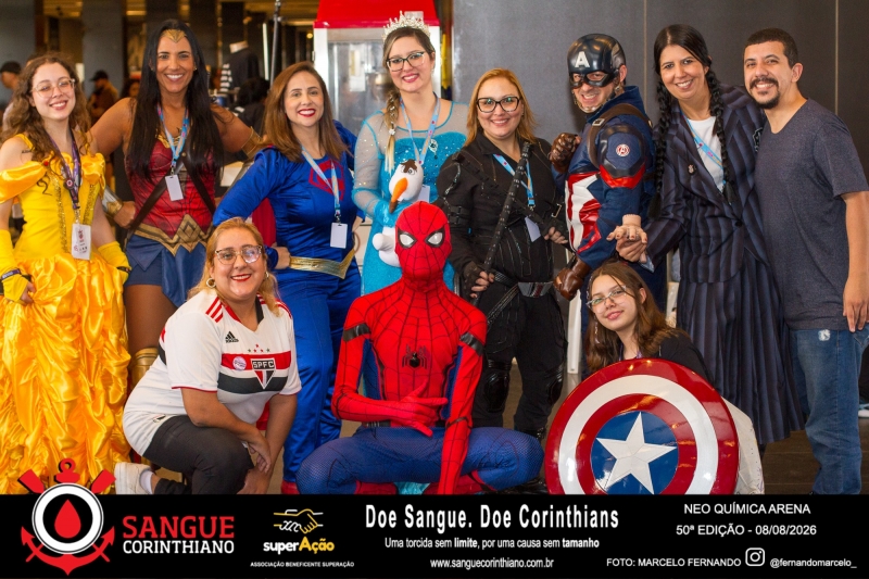 50º Edição - Campanha Sangue Corinthiano - Neo Quimíca Arena - 08 de Agosto 2026