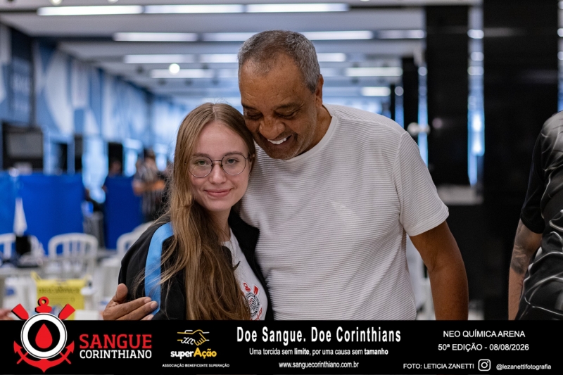 50º Edição - Campanha Sangue Corinthiano - Neo Quimíca Arena - 08 de Agosto 2026