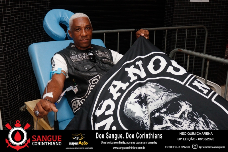 50º Edição - Campanha Sangue Corinthiano - Neo Quimíca Arena - 08 de Agosto 2026