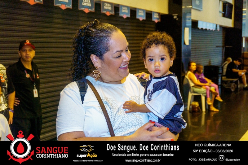 50º Edição - Campanha Sangue Corinthiano - Neo Quimíca Arena - 08 de Agosto 2026