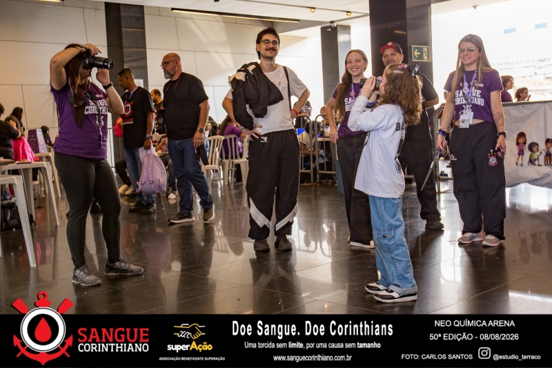 50º Edição - Campanha Sangue Corinthiano - Neo Quimíca Arena - 08 de Agosto 2026