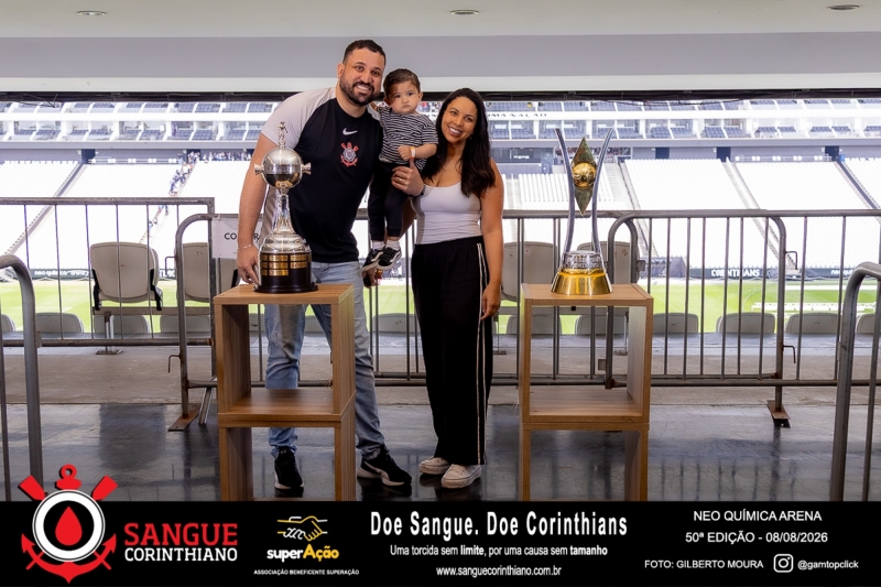 50º Edição - Campanha Sangue Corinthiano - Neo Quimíca Arena - 08 de Agosto 2026