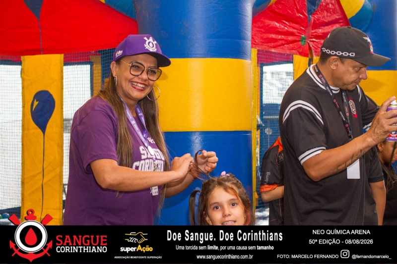 50º Edição - Campanha Sangue Corinthiano - Neo Quimíca Arena - 08 de Agosto 2026
