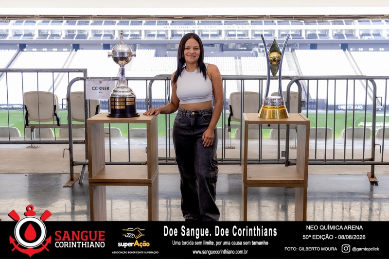 50º Edição - Campanha Sangue Corinthiano - Neo Quimíca Arena - 08 de Agosto 2026