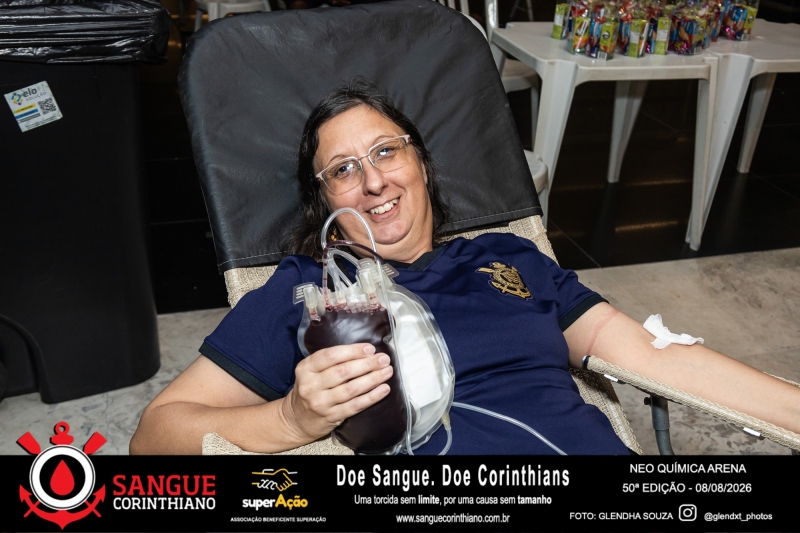 50º Edição - Campanha Sangue Corinthiano - Neo Quimíca Arena - 08 de Agosto 2026