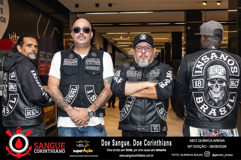 50º Edição - Campanha Sangue Corinthiano - Neo Quimíca Arena - 08 de Agosto 2026