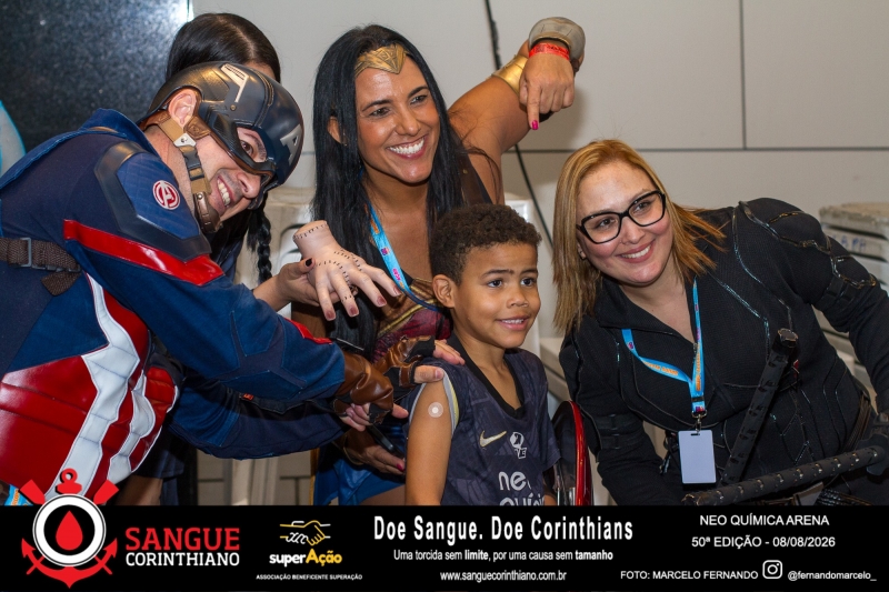 50º Edição - Campanha Sangue Corinthiano - Neo Quimíca Arena - 08 de Agosto 2026