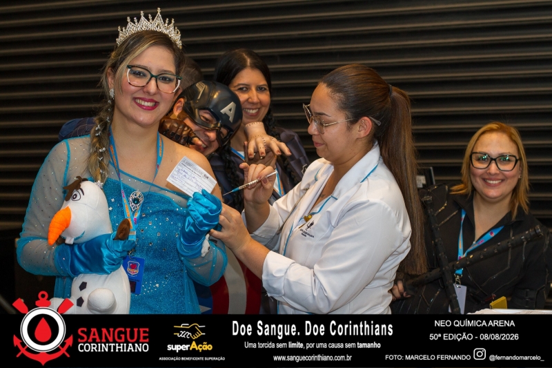 50º Edição - Campanha Sangue Corinthiano - Neo Quimíca Arena - 08 de Agosto 2026