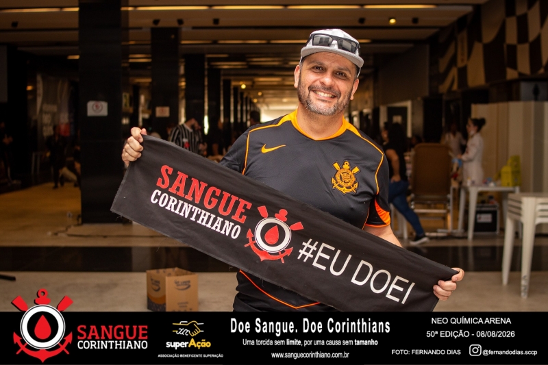 50º Edição - Campanha Sangue Corinthiano - Neo Quimíca Arena - 08 de Agosto 2026