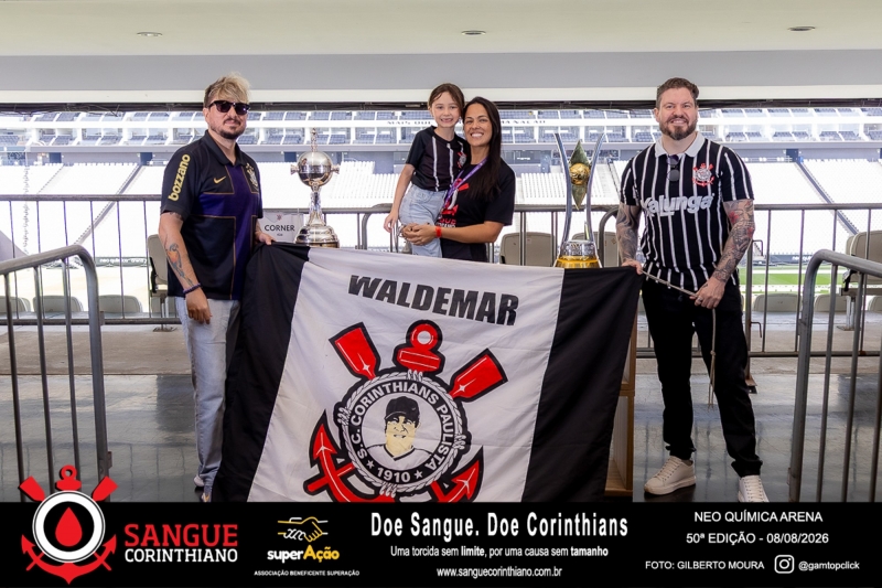50º Edição - Campanha Sangue Corinthiano - Neo Quimíca Arena - 08 de Agosto 2026