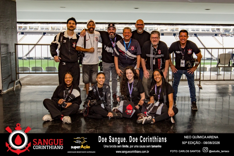 50º Edição - Campanha Sangue Corinthiano - Neo Quimíca Arena - 08 de Agosto 2026