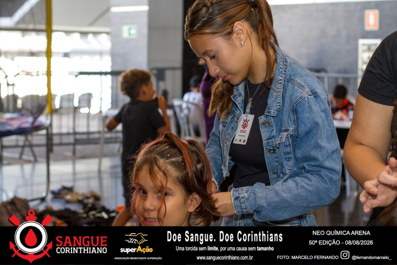 50º Edição - Campanha Sangue Corinthiano - Neo Quimíca Arena - 08 de Agosto 2026