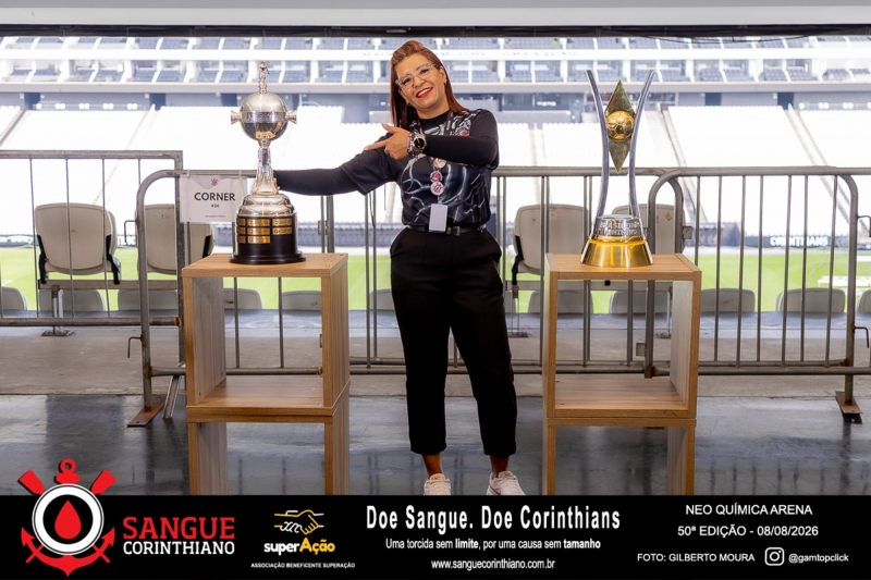 50º Edição - Campanha Sangue Corinthiano - Neo Quimíca Arena - 08 de Agosto 2026