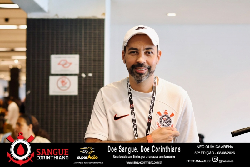 50º Edição - Campanha Sangue Corinthiano - Neo Quimíca Arena - 08 de Agosto 2026