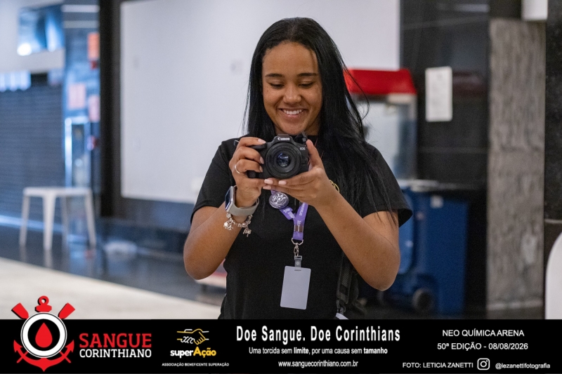 50º Edição - Campanha Sangue Corinthiano - Neo Quimíca Arena - 08 de Agosto 2026
