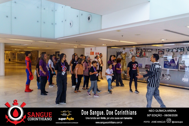 50º Edição - Campanha Sangue Corinthiano - Neo Quimíca Arena - 08 de Agosto 2026