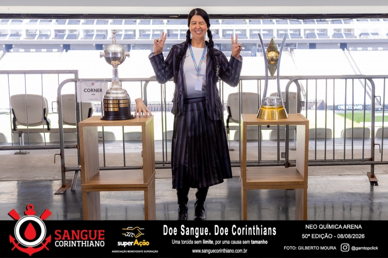 50º Edição - Campanha Sangue Corinthiano - Neo Quimíca Arena - 08 de Agosto 2026