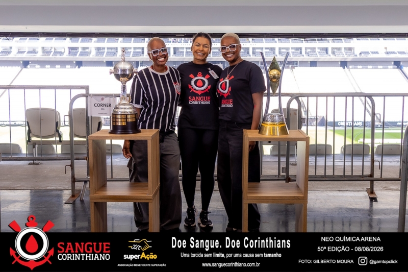 50º Edição - Campanha Sangue Corinthiano - Neo Quimíca Arena - 08 de Agosto 2026