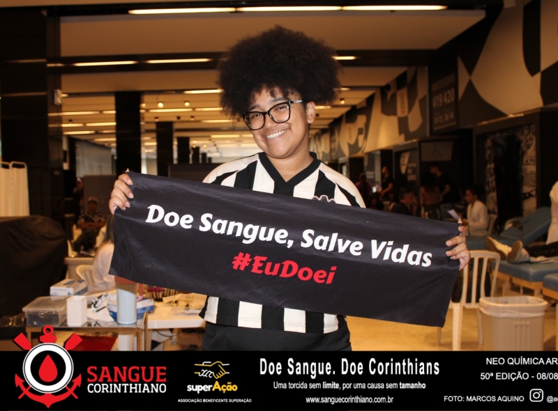 50º Edição - Campanha Sangue Corinthiano - Neo Quimíca Arena - 08 de Agosto 2026