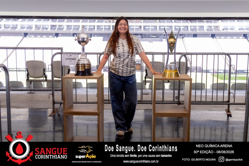 50º Edição - Campanha Sangue Corinthiano - Neo Quimíca Arena - 08 de Agosto 2026