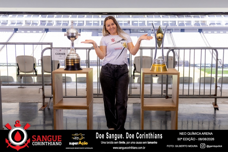 50º Edição - Campanha Sangue Corinthiano - Neo Quimíca Arena - 08 de Agosto 2026