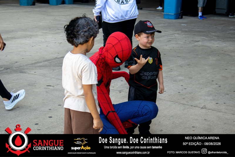 50º Edição - Campanha Sangue Corinthiano - Neo Quimíca Arena - 08 de Agosto 2026
