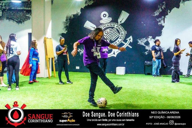 50º Edição - Campanha Sangue Corinthiano - Neo Quimíca Arena - 08 de Agosto 2026