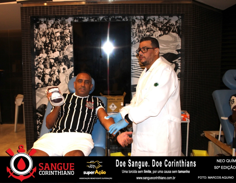 50º Edição - Campanha Sangue Corinthiano - Neo Quimíca Arena - 08 de Agosto 2026