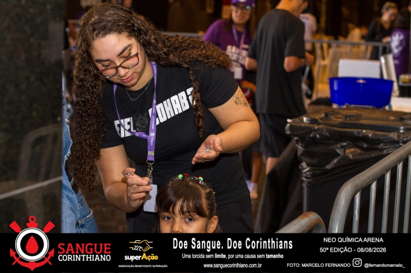 50º Edição - Campanha Sangue Corinthiano - Neo Quimíca Arena - 08 de Agosto 2026