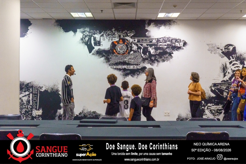 50º Edição - Campanha Sangue Corinthiano - Neo Quimíca Arena - 08 de Agosto 2026