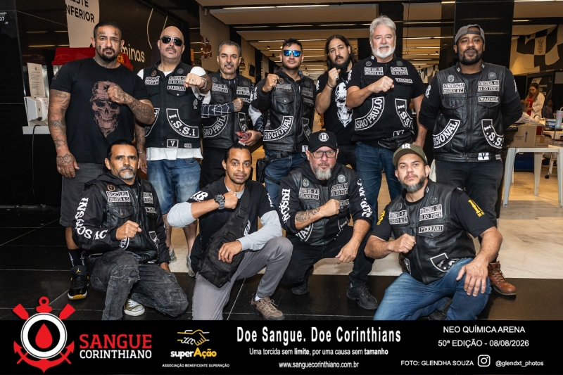 50º Edição - Campanha Sangue Corinthiano - Neo Quimíca Arena - 08 de Agosto 2026