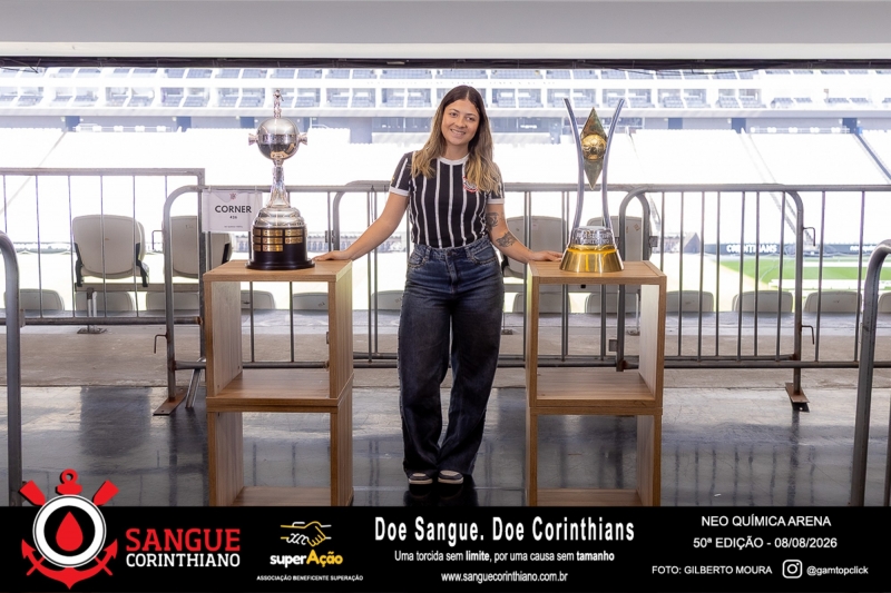 50º Edição - Campanha Sangue Corinthiano - Neo Quimíca Arena - 08 de Agosto 2026