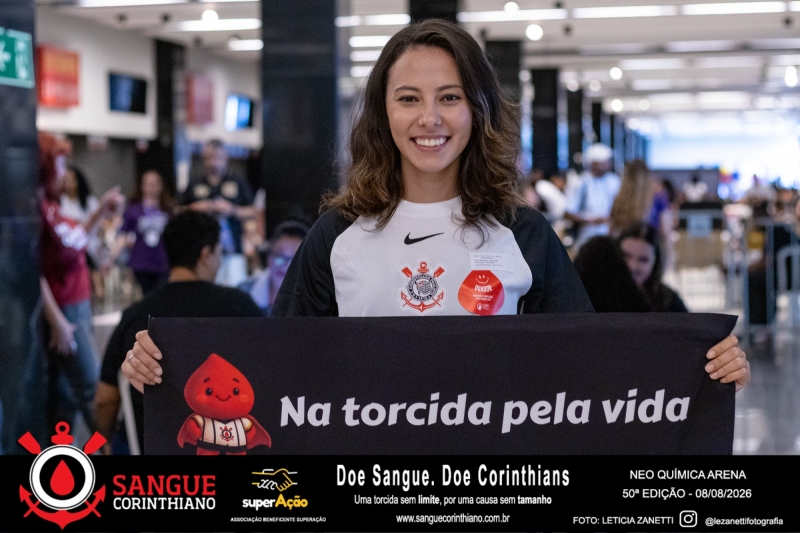 50º Edição - Campanha Sangue Corinthiano - Neo Quimíca Arena - 08 de Agosto 2026