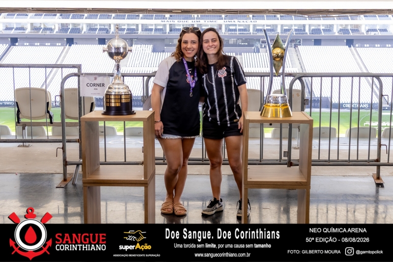 50º Edição - Campanha Sangue Corinthiano - Neo Quimíca Arena - 08 de Agosto 2026