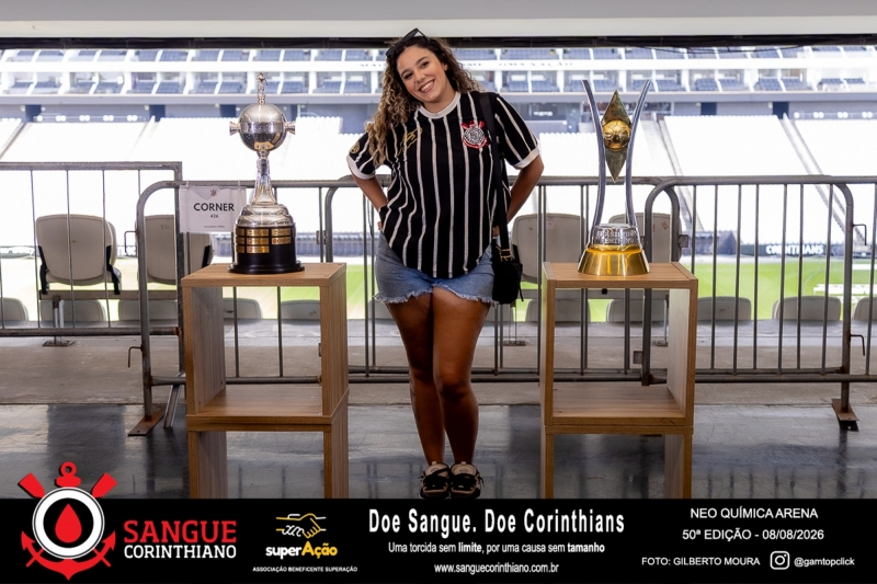 50º Edição - Campanha Sangue Corinthiano - Neo Quimíca Arena - 08 de Agosto 2026