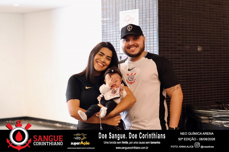 50º Edição - Campanha Sangue Corinthiano - Neo Quimíca Arena - 08 de Agosto 2026