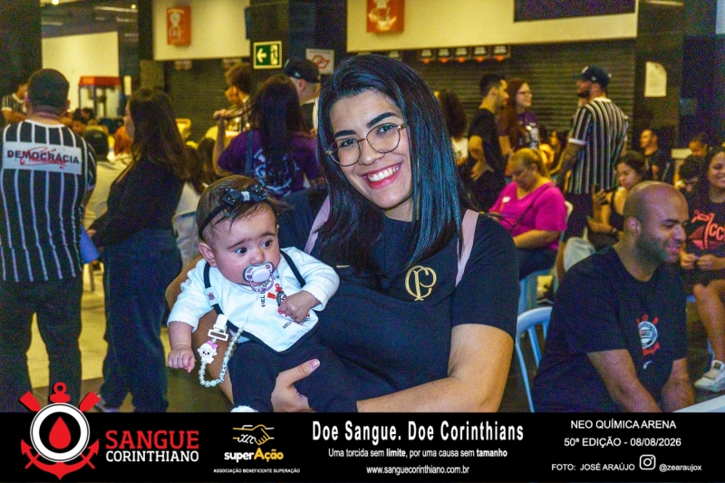 50º Edição - Campanha Sangue Corinthiano - Neo Quimíca Arena - 08 de Agosto 2026