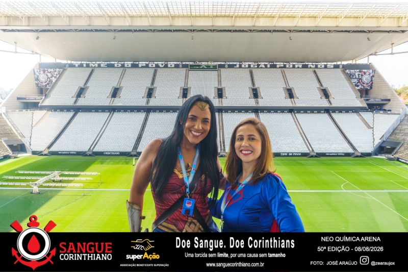 50º Edição - Campanha Sangue Corinthiano - Neo Quimíca Arena - 08 de Agosto 2026