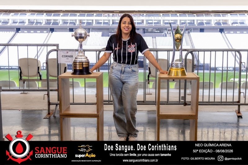 50º Edição - Campanha Sangue Corinthiano - Neo Quimíca Arena - 08 de Agosto 2026