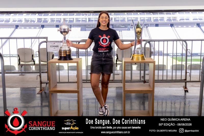 50º Edição - Campanha Sangue Corinthiano - Neo Quimíca Arena - 08 de Agosto 2026