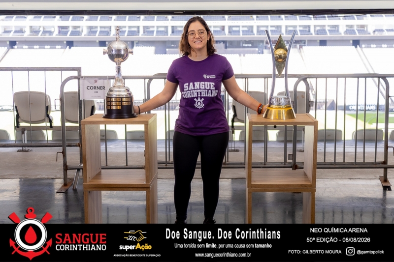 50º Edição - Campanha Sangue Corinthiano - Neo Quimíca Arena - 08 de Agosto 2026