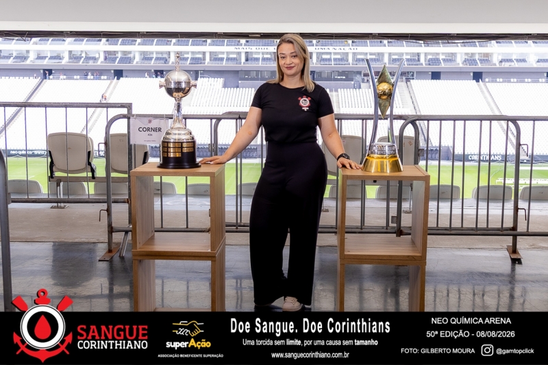 50º Edição - Campanha Sangue Corinthiano - Neo Quimíca Arena - 08 de Agosto 2026